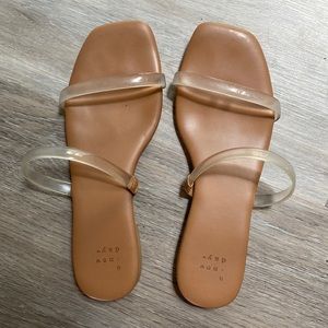 Clear Strap Sandals